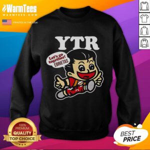 Good Yano Toru X Rolling Cradle Lets Go Together Ebrietas Sweatshirt in vibrant colors, perfect for casual wear.