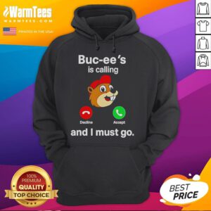 Cozy 'Nice Buc-ee's Is Calling and I Must Go' hoodie featuring vibrant colors and a stylish design, perfect for Buc-ee's fans.