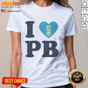 Nice I Love Paige Bueckers 5 Ladies Tee featuring a stylish design for fans of the basketball star.