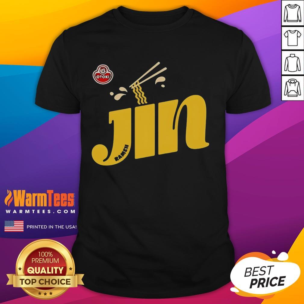 Stylish Nice Jin Ramen T-Shirt featuring a vibrant noodle graphic, perfect for ramen lovers and casual wear.