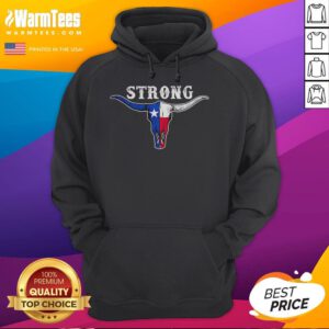 Nice Men's Texas Strong Short Hoodie in navy blue, featuring a stylish design and comfortable fit for everyday wear.
