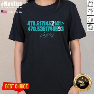 Nice Seattle Mariners Cal Raleigh signature ladies tee featuring stylish design and team logo.