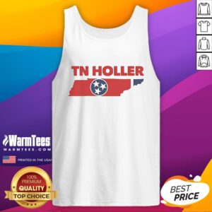 Stylish Nice TN Holler tank top featuring Tennessee state design, perfect for summer wear and showcasing local pride.