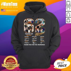 Alt Text: Official 62 Years of 1962-2024 hoodie featuring signatures and 'Thank You For The Memories' design.