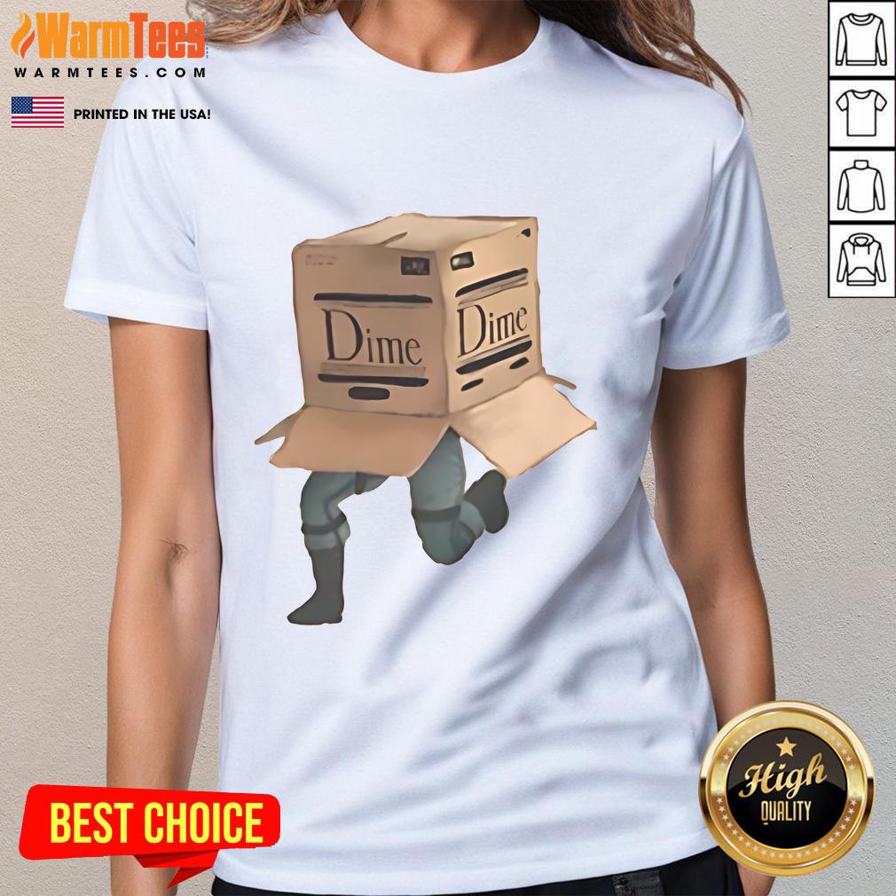 Official Dime MTL Solid Wood Ladies Tee in stylish design, showcasing comfort and quality for women's casual wear.