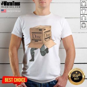 Official Dime Mtl Solid Wood T-Shirt featuring a stylish design, perfect for casual wear and skate enthusiasts.