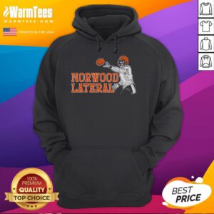 Official Norwood Lateral Football Hoodie in navy, featuring team logo and stylish design for fans and players.