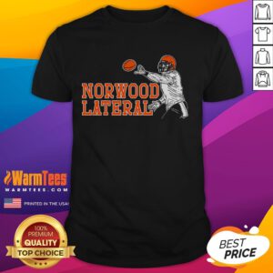 Alt Text: Official Norwood Lateral Football T-Shirt featuring team logo and bold graphics, perfect for fans and players alike.