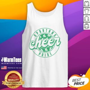 Official Spartans Cheer Circle Tank Top in vibrant colors, perfect for game day and supporting your team spirit.