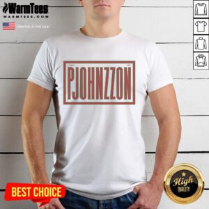 Official Terrazzo Pjohnzzon T-Shirt featuring vibrant terrazzo patterns and a stylish design perfect for casual wear.