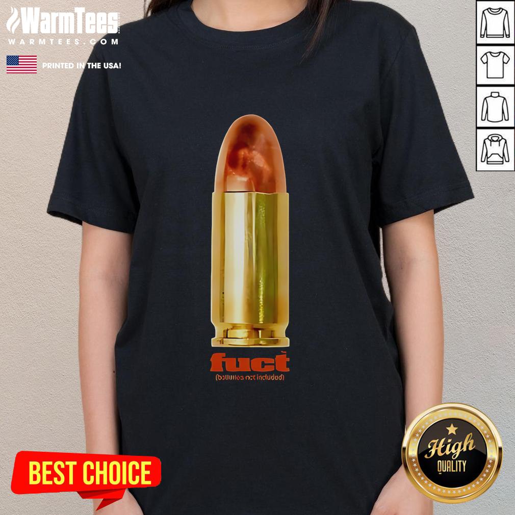 Premium Fuct Batteries Not Included Ladies Tee featuring a stylish design perfect for casual wear.