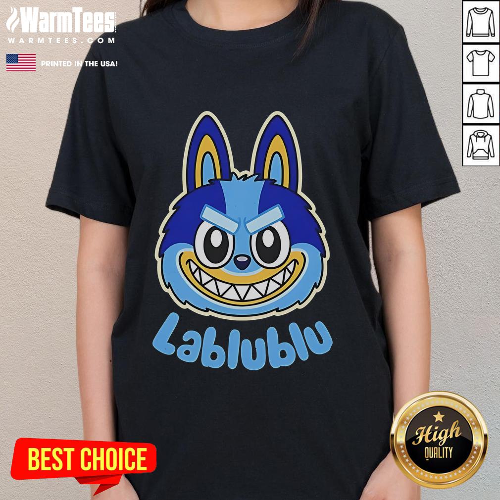 Stylish Top Hello Lablublu Ladies Tee in vibrant colors, perfect for casual and trendy outfits.