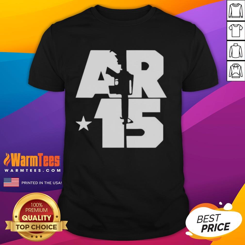 Awesome Ballerina Ar-15 T-Shirt featuring a unique design of a ballerina with an AR-15, perfect for dance and firearm enthusiasts.