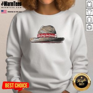 Alt Text: Funny New Sheriff Same Standard Alabama Crimson Tide football sweatshirt showcasing team spirit and humor.