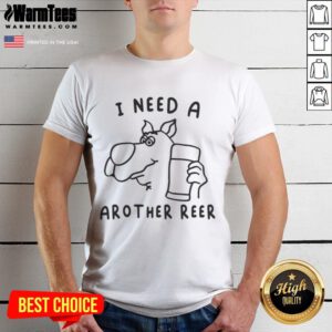 Alt Text: Funny Scooby-Doo I Need Arother Reer T-Shirt featuring a playful design of Scooby and vibrant colors.