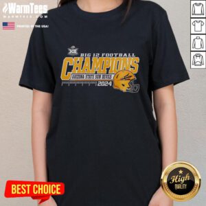 Good Arizona State Sun Devils 2025 Big 12 Champions ladies tee featuring team logo and vibrant colors, perfect for fans.