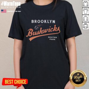 Good Brooklyn Bushwick's Deter Park ladies tee showcasing vibrant design and comfortable fit for casual wear.