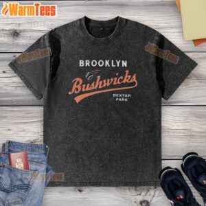 Good Brooklyn Bushwick's Deter Park wash t-shirt showcasing vibrant colors and trendy design for casual wear.