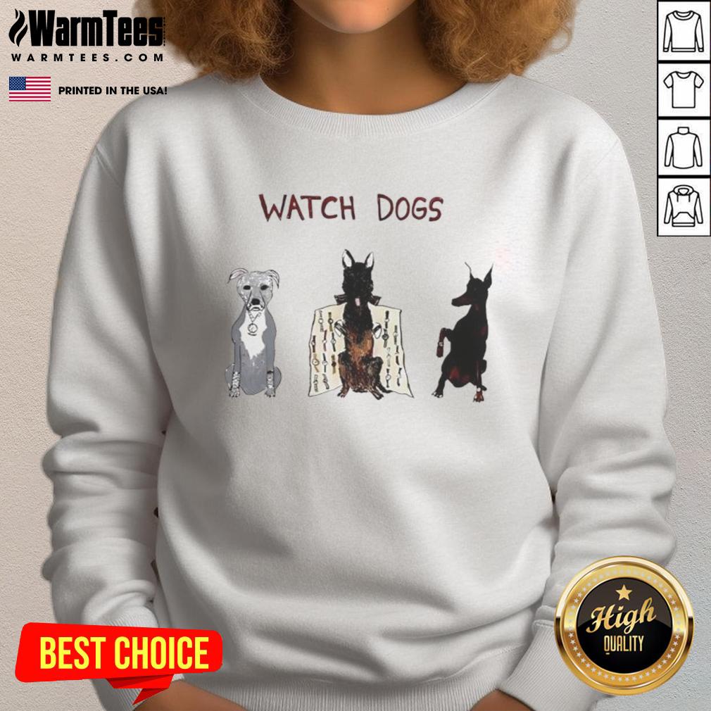 Good Dave Portnoy Watch Dogs sweatshirt featuring a stylish design perfect for fans of the Barstool Sports founder.