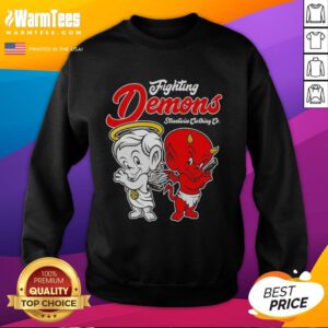 Streetwise sweatshirt featuring 'Good Fighting Inner Demons' design, perfect for expressing resilience and style.