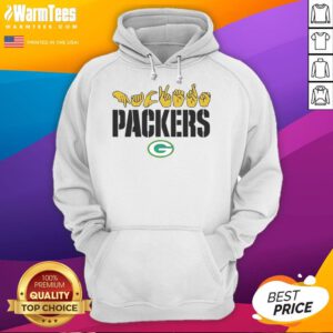 Good Green Bay Packers Football Homage youth hoodie featuring hand signals and love sign graphics for young fans.