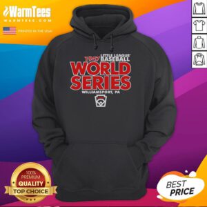 Nice Little League Baseball World Series Est. 1947 Legacy Hoodie in navy blue, perfect for fans and players alike.