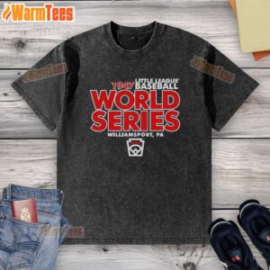 Nice Little League Baseball World Series Est 1947 Legacy Washed T-Shirt featuring classic design and comfortable fit.