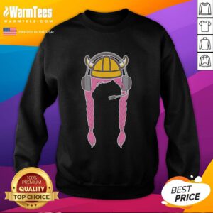 Nice NKU Esports Braids and Helmet Sweatshirt featuring vibrant design for gamers and esports fans.