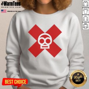 Alt Text: Stylish Nice Raja Jackson Toxic Burger logo sweatshirt featuring a unique design and vibrant colors for casual wear.