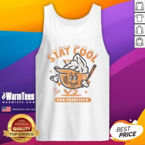 Nice Stay Cool San Francisco Est 1958 Tank Top featuring vintage design and comfortable fit for summer wear.