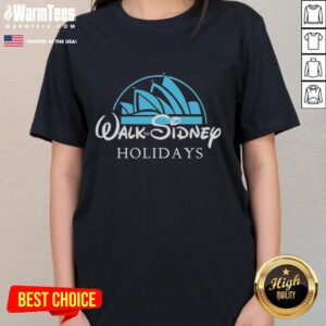 Nice Walk to Sidney Holidays Ladies Tee in vibrant colors, perfect for summer outings and casual adventures.