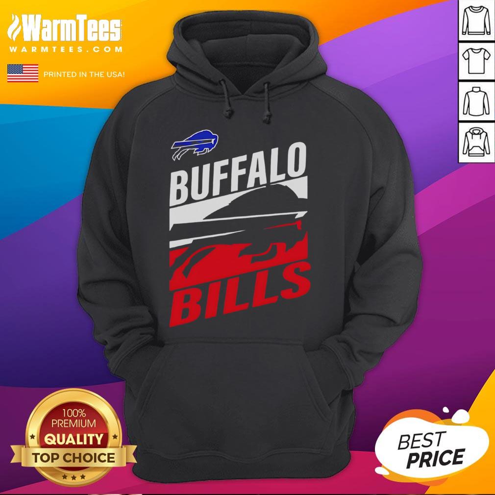 Official Buffalo Bills Royal Teamwork Hoodie showcasing vibrant team colors and logo, perfect for fans and game day.