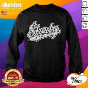 Official Eminem Shady Limited logo sweatshirt in black, featuring iconic design for fans of the rapper.