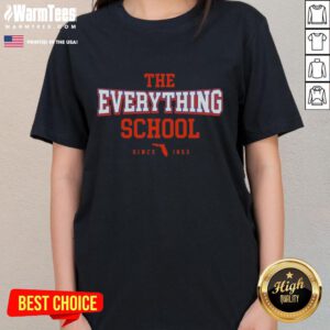 Official Florida Gators Ladies Tee featuring 'The Everything School Since 1853' design, perfect for fans and alumni.
