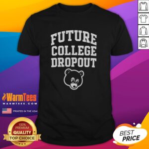 Alt Text: Official Future College Dropout Bear T-Shirt featuring a stylish bear graphic and bold text design.