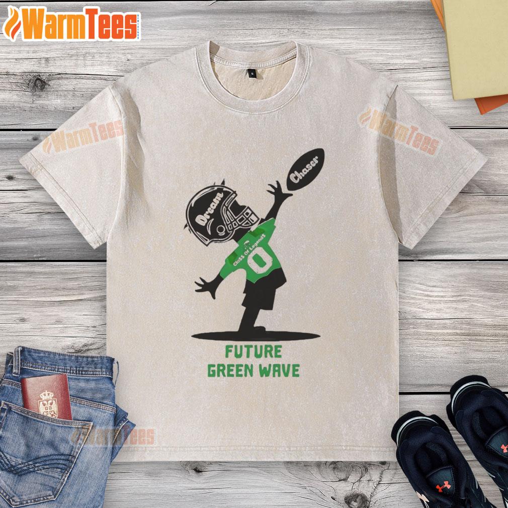 Official Future Green Wave Dream Chaser Class of Legends washed t-shirt featuring vibrant colors and a stylish design.