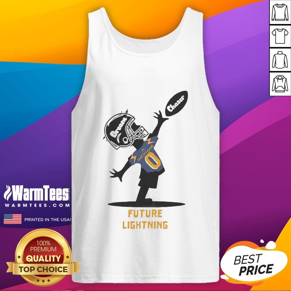 Official Future Lightning Dream Chaser Class of Legends tank top featuring a vibrant design and bold graphics.