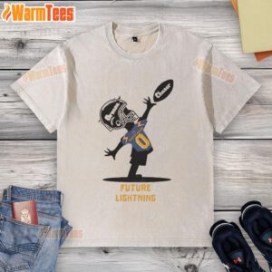 Official Future Lightning Dream Chaser Class of Legends washed t-shirt featuring vibrant graphics and a stylish fit.