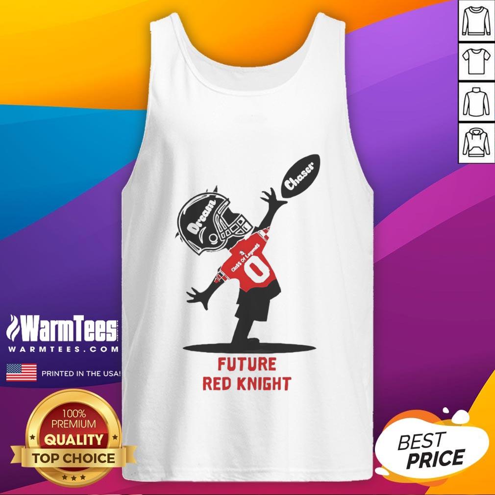 Official Future Red Knight Dream Chaser Class of Legends tank top featuring bold graphics and vibrant colors.