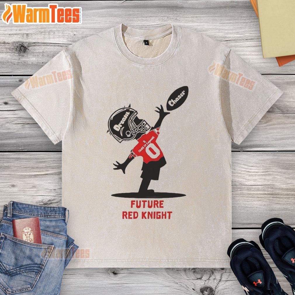 Official Future Red Knight Dream Chaser Class of Legends washed t-shirt featuring a bold graphic design.