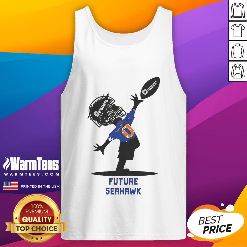 Official Future Seahawk Dream Chaser Class of Legends tank top featuring vibrant design and stylish fit for fans.