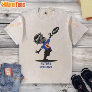 Official Future Seahawk Dream Chaser Class of Legends washed t-shirt featuring vibrant graphics and a comfortable fit.