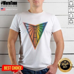 Official Golden State Valkyries WNBA Pride Logo T-Shirt featuring vibrant colors and a bold team logo for fans.