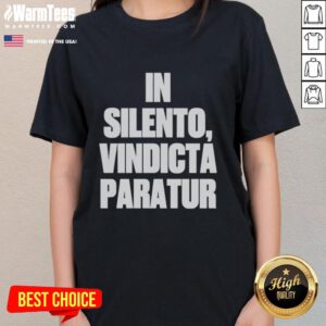 Alt Text: Official In Silento Vindicta Paratur ladies tee featuring a stylish design and comfortable fit for everyday wear.