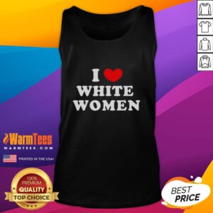 Kevin Durant 'I Love White Women' Heart Tank Top showcasing a stylish design for fans of the NBA star and unique apparel.