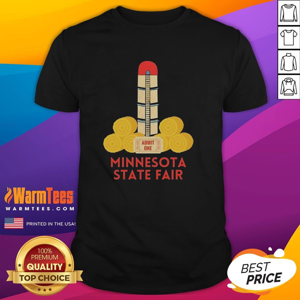 Official Minnesota Farm Boy State Fair T-Shirt featuring vibrant graphics and a comfortable fit for fairgoers.