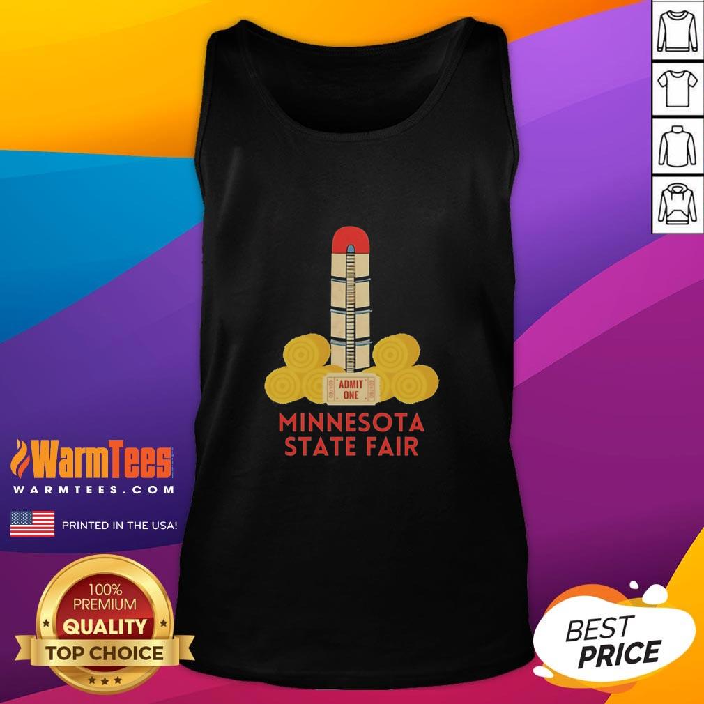 Official Minnesota Farm Boy State Fair tank top, featuring a vibrant design perfect for summer fairs and outdoor events.