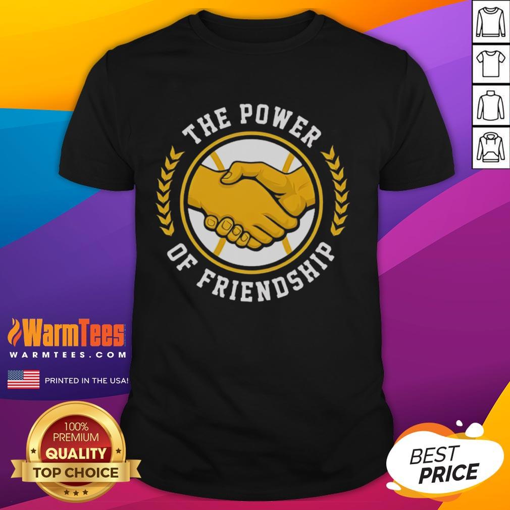 Official Shelby Miller The Power Of Friendship T-Shirt featuring vibrant design and comfortable fit for fans and friends.