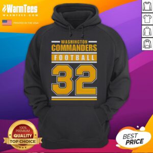 Official Washington Commanders Football Club hoodie, est. 1932, perfect for sport lovers and fans of the NFL.