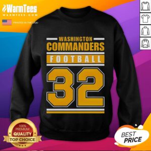Official Washington Commanders Football Club Est. 1932 sweatshirt for sport lovers, showcasing team pride and comfort.